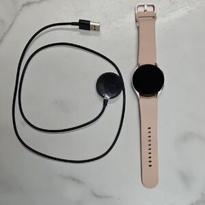 Samsung Galaxy Watch4 40mm Smart Watch, Bluetooth, Pink Gold